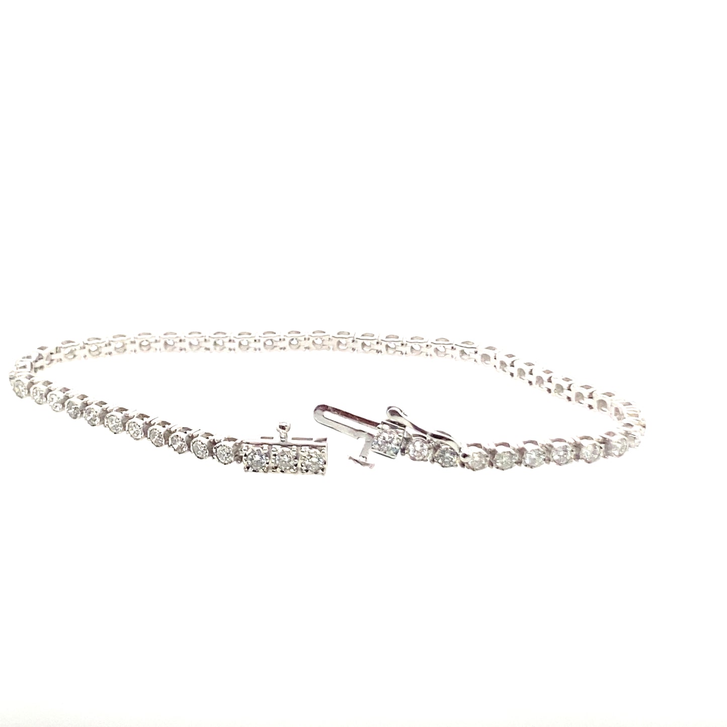 Illusion Set Diamond Bracelet