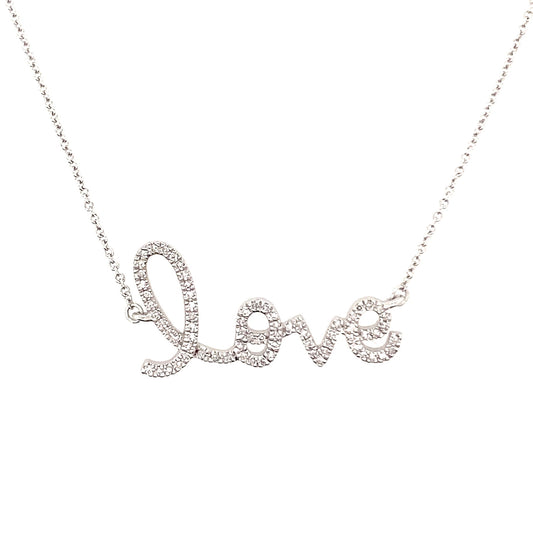 Diamond Love Necklace