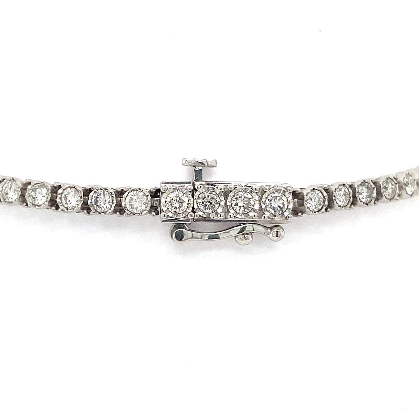 Illusion Set Diamond Bracelet